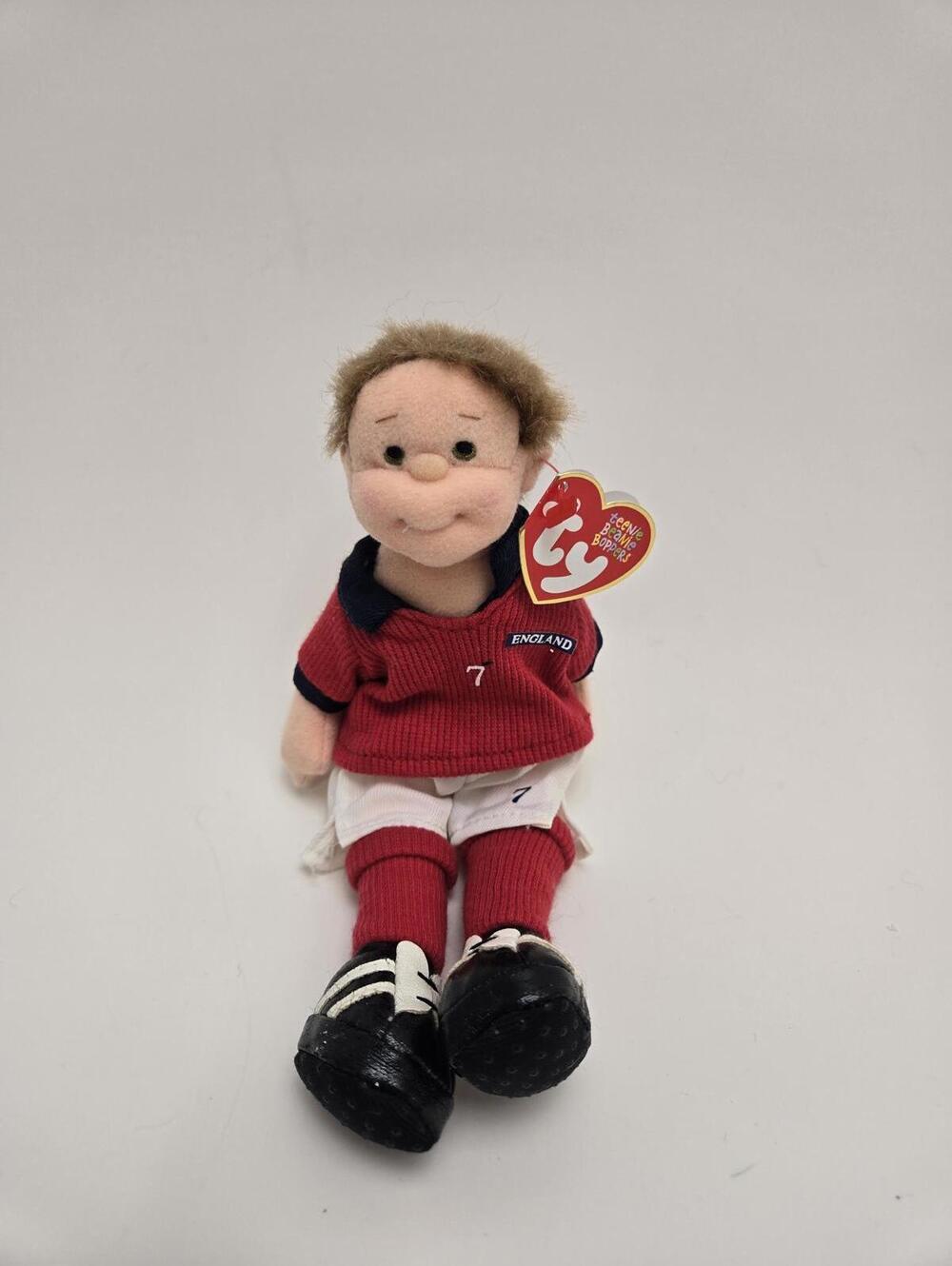TY Teenie Boppers “Footie the Football Kid” (9 inch)